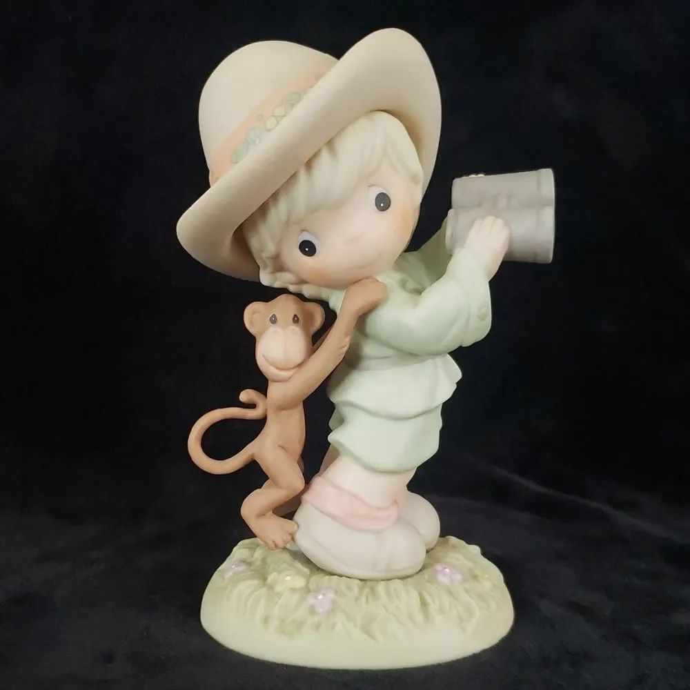 Vintage Precious Moments "Life Can Be a Jungle" Figurine #325457 (1997)
